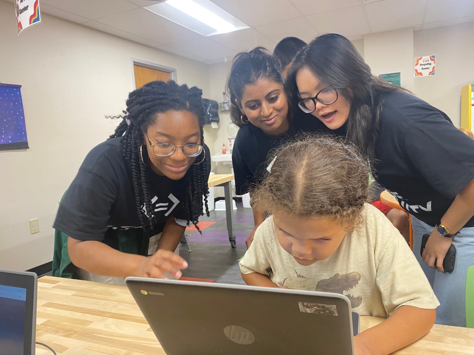 Code Equity students in class